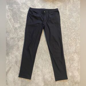 Lululemon abc slim pant warpstreme 36/34 black